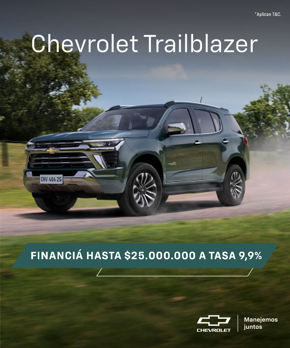Chevrolet Trailblazer: potencia y estilo para el camino.