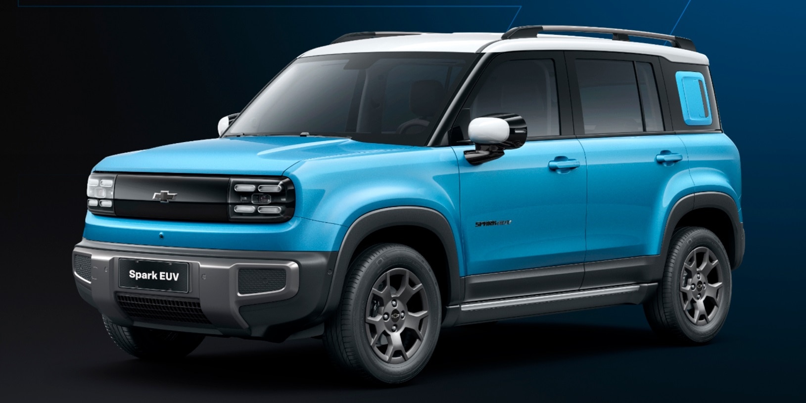 Chevrolet Spark EUV color Azul